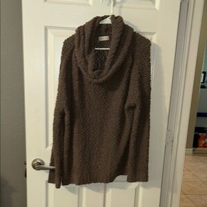 Altar'd State Brown Cowl Neck Sweater